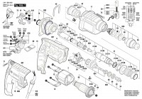 Bosch 3 611 B5A 470 GBH 2-20 D Rotary Hammer 230 V / GB Spare Parts GBH2-20D
